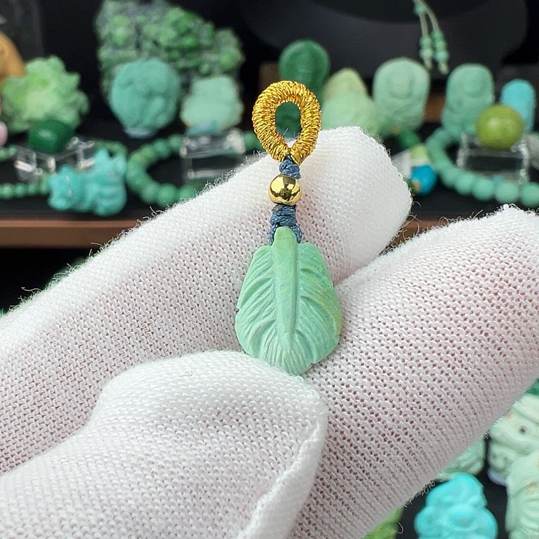 绿松石未镶嵌绿松石主播万丽