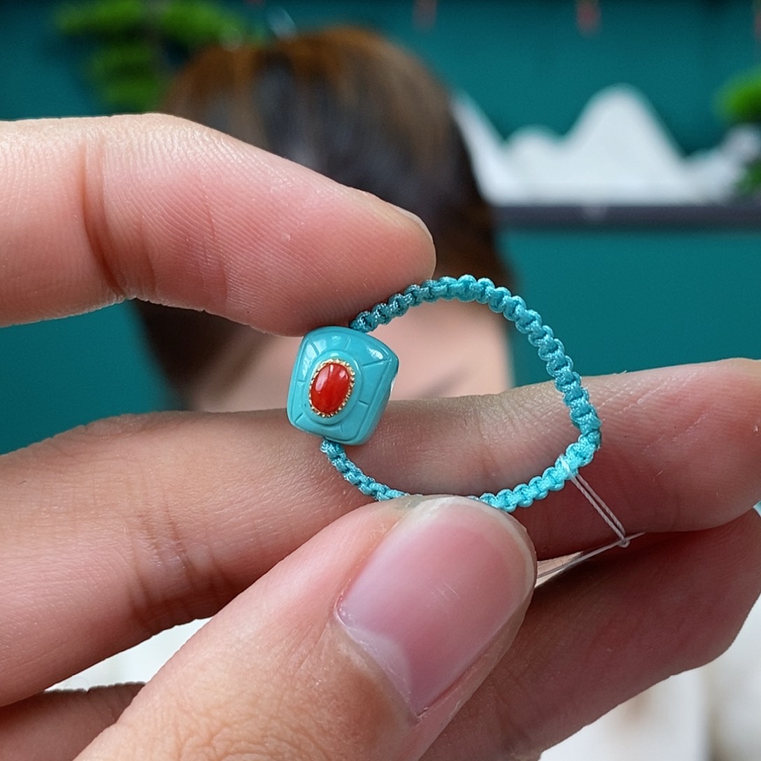 绿松石珠宝奇石未镶嵌