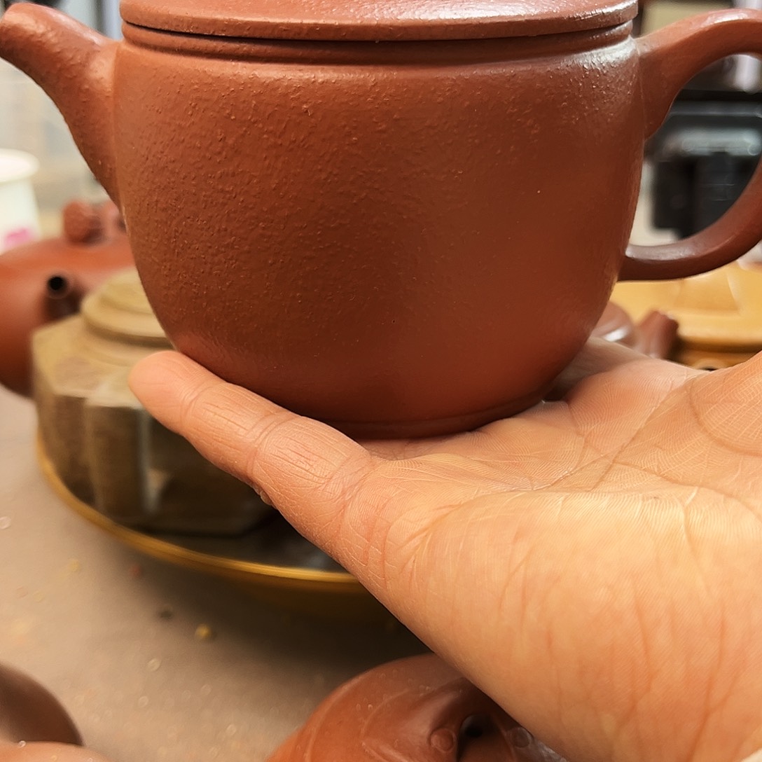 紫砂茶壶全手工制作