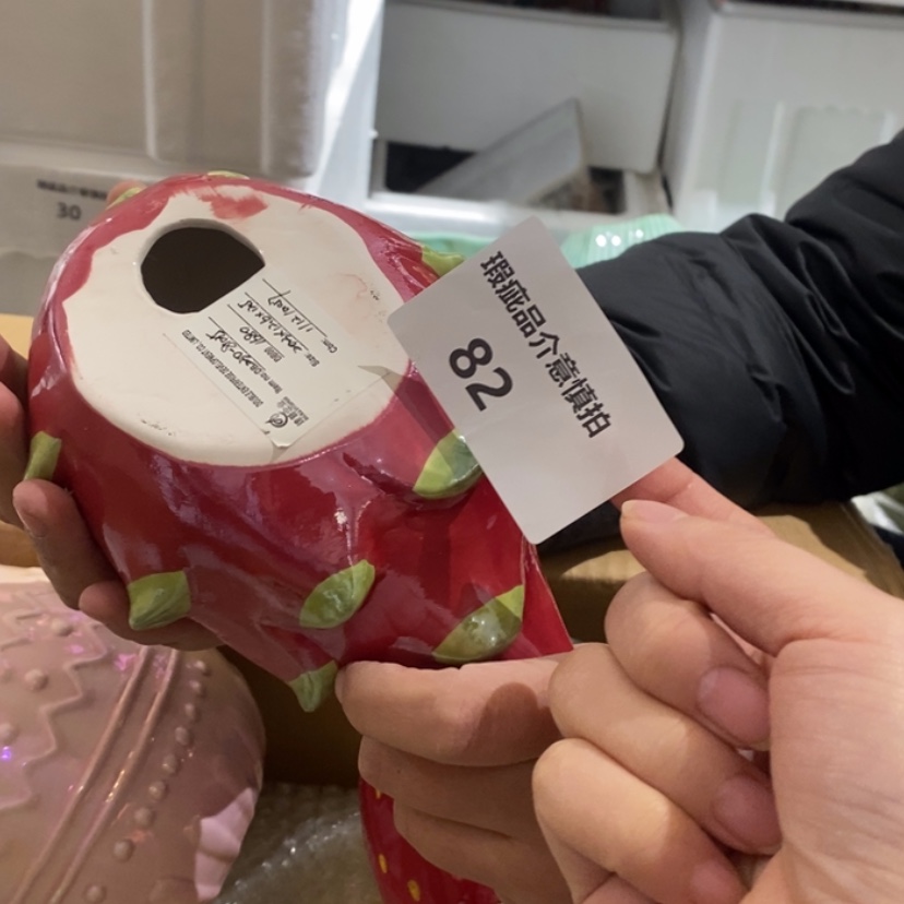 【闪购商品】摆件橙*陶瓷摆件瑕疵特卖