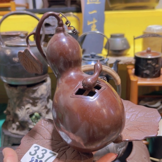 铜中古工艺品摆件