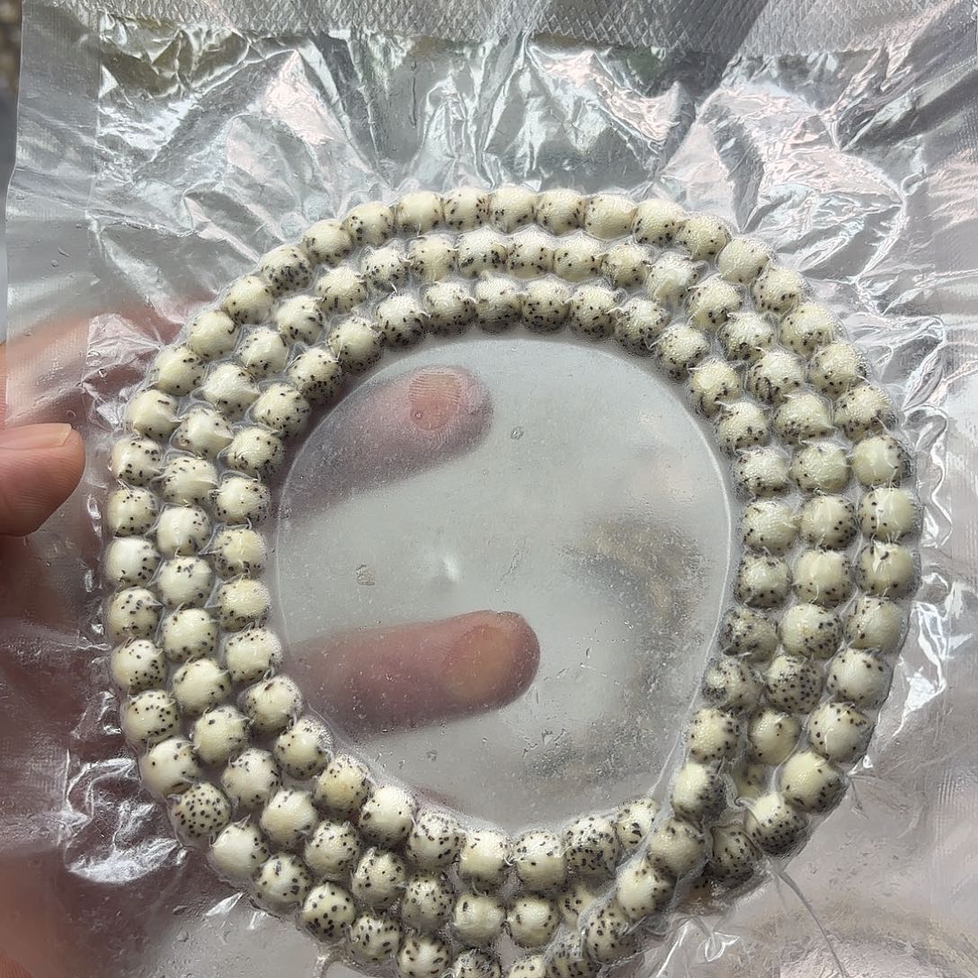 手串星月菩提骨瓷白8✖️7