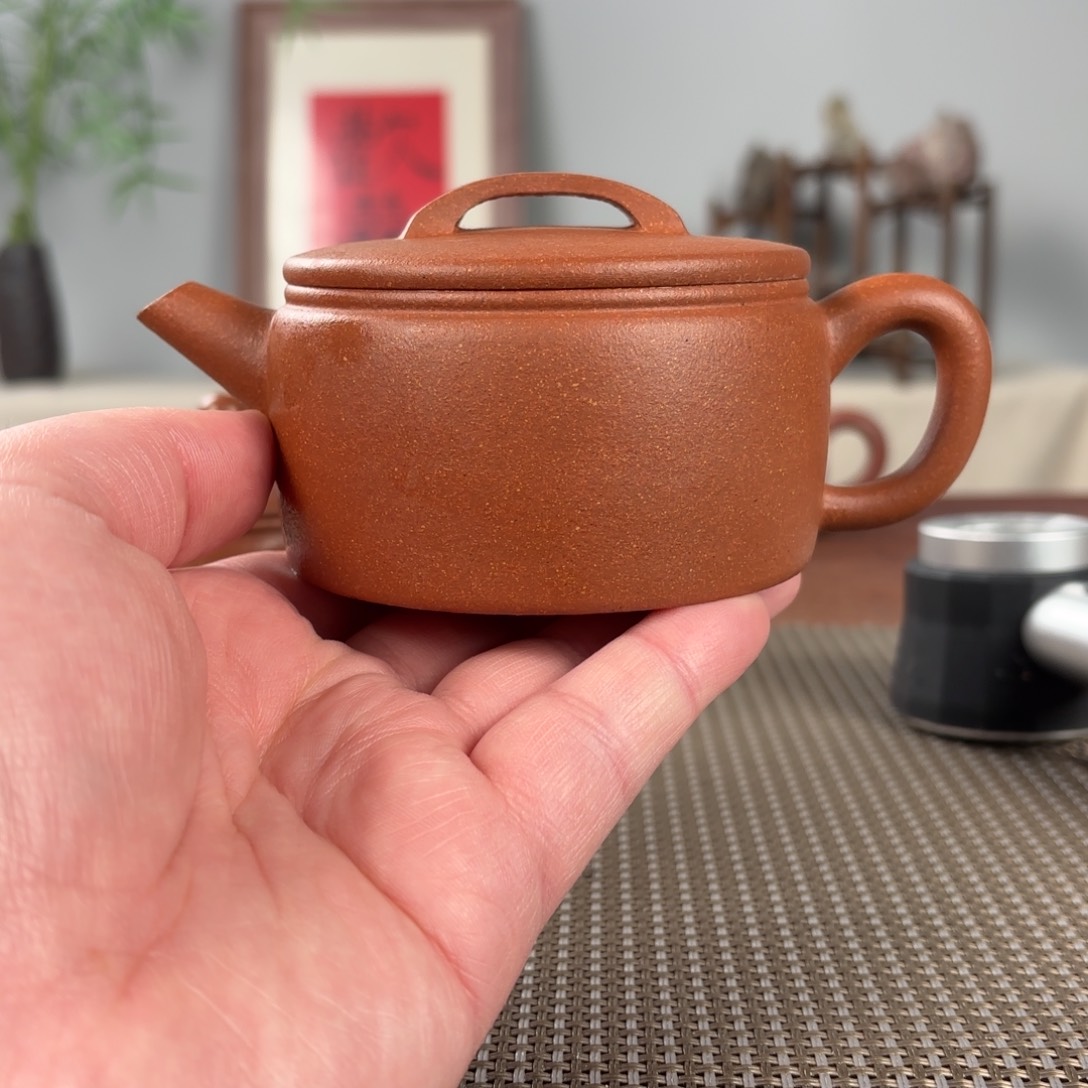 紫砂茶壶黄龙山原矿紫砂壶