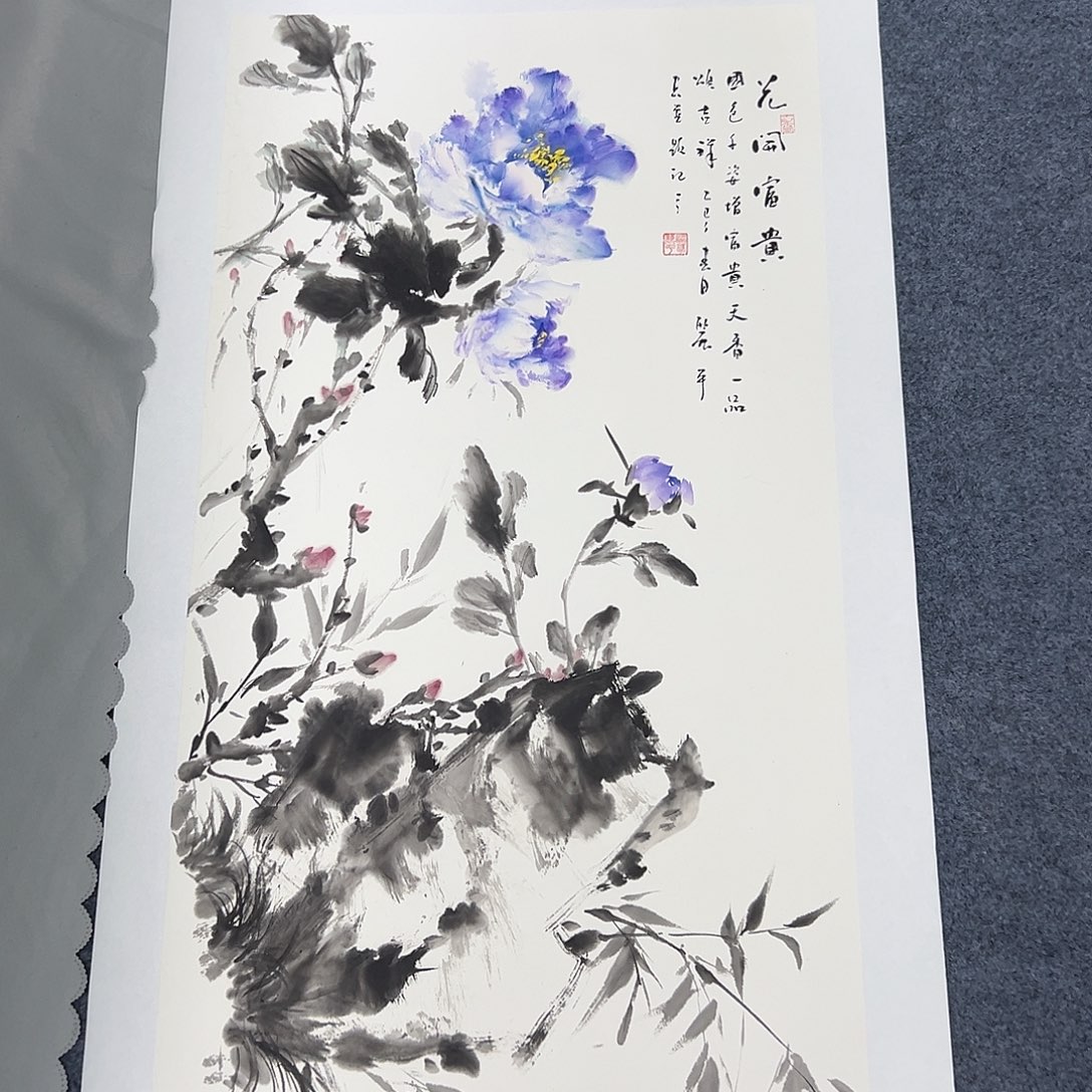 国画国画作品纯手绘作品