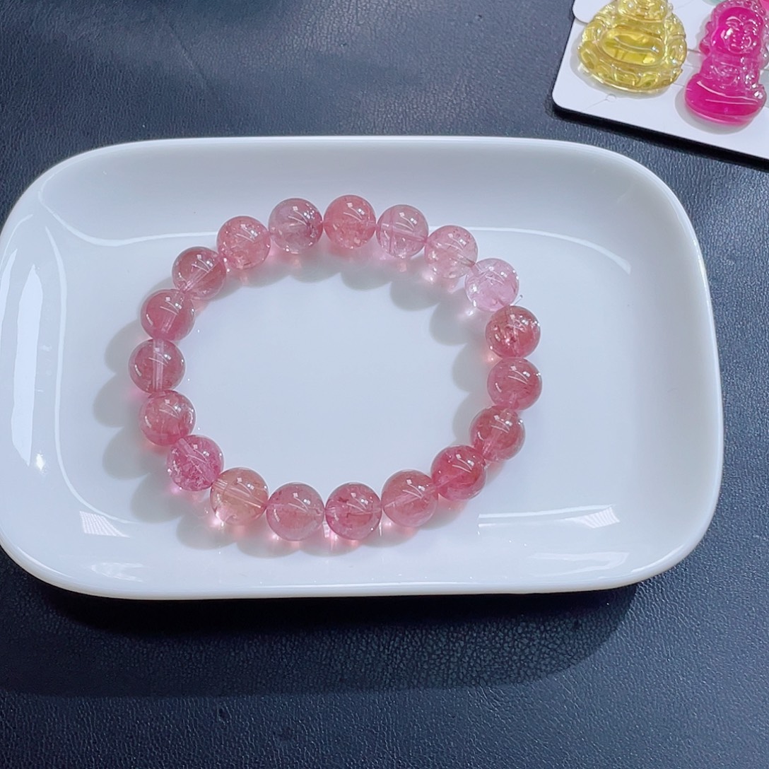 手链碧玺未镶嵌10mm左右