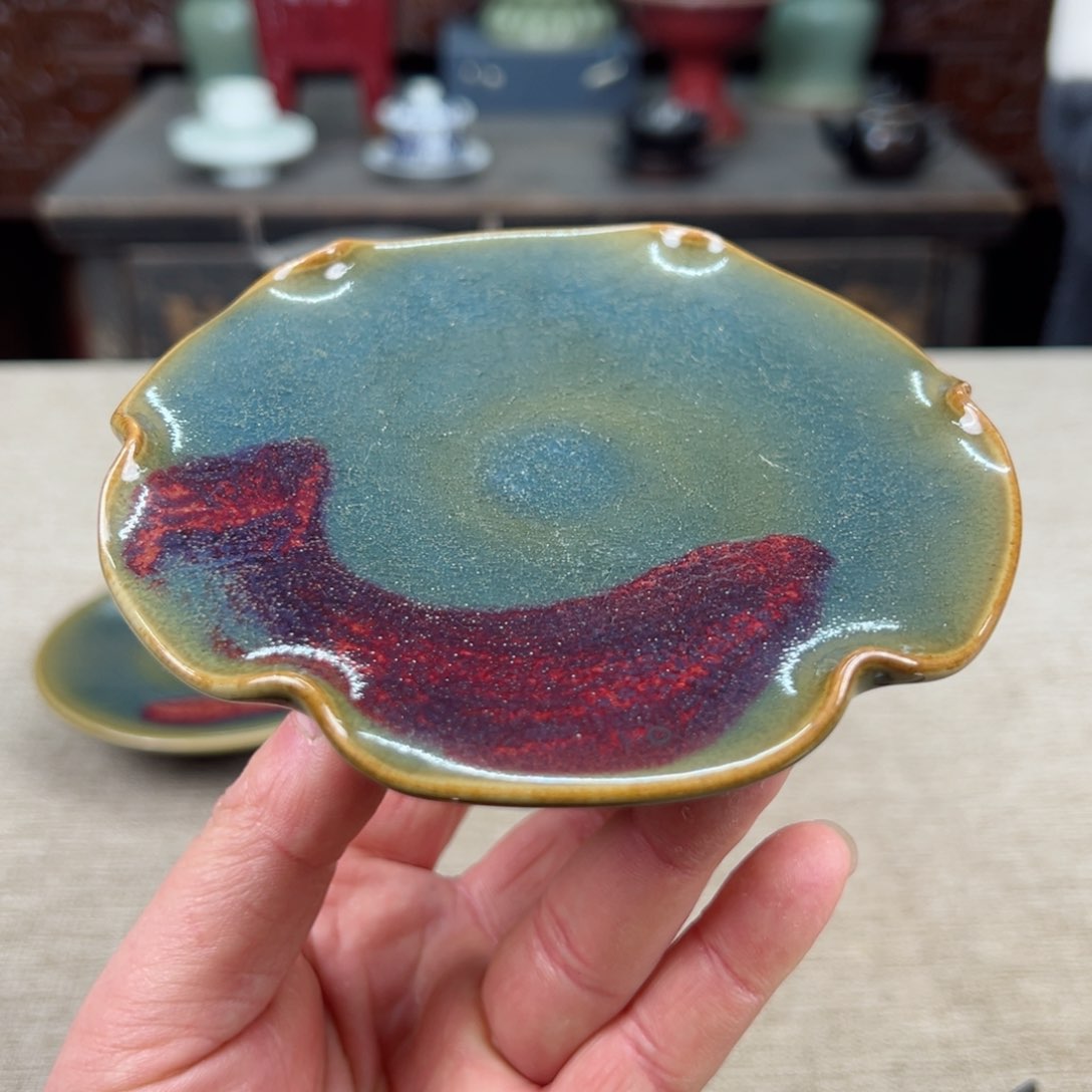 瓷片正能量陶瓷艺术品