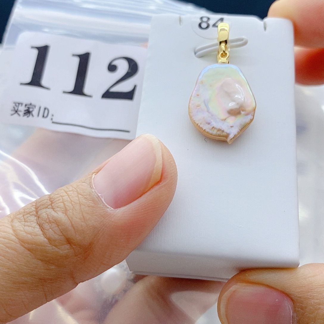 淡水珍珠颈饰钛钢