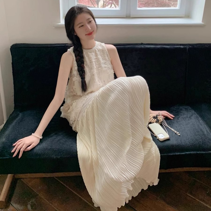 YBK·STO·南法度假风连衣裙子春夏女新款今年流行漂亮套装裙秋