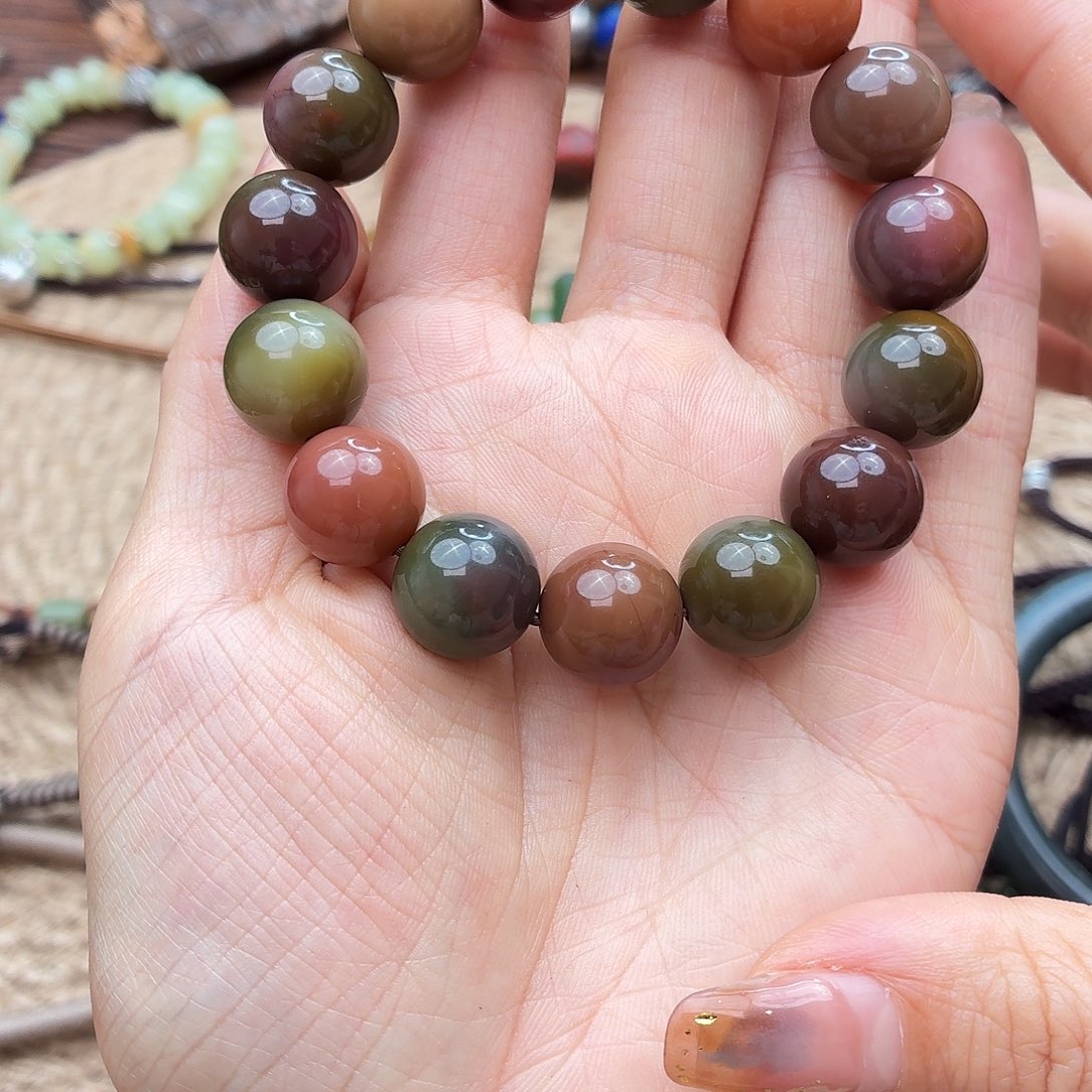 s***赞玛瑙/玉髓未镶嵌手链