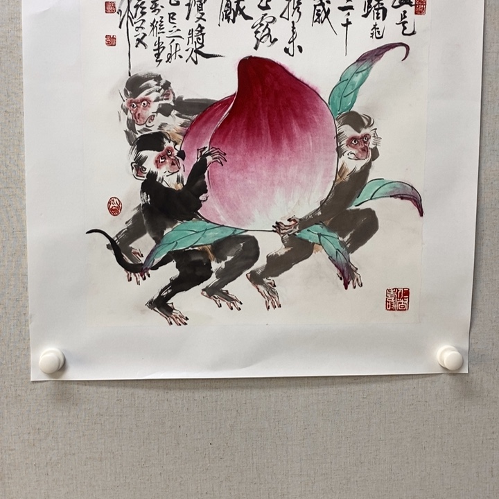 国画亲笔手绘原创