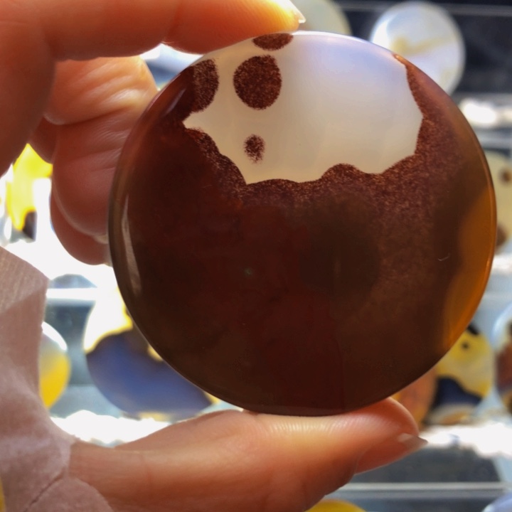 合金玛瑙/玉髓珠宝奇石121