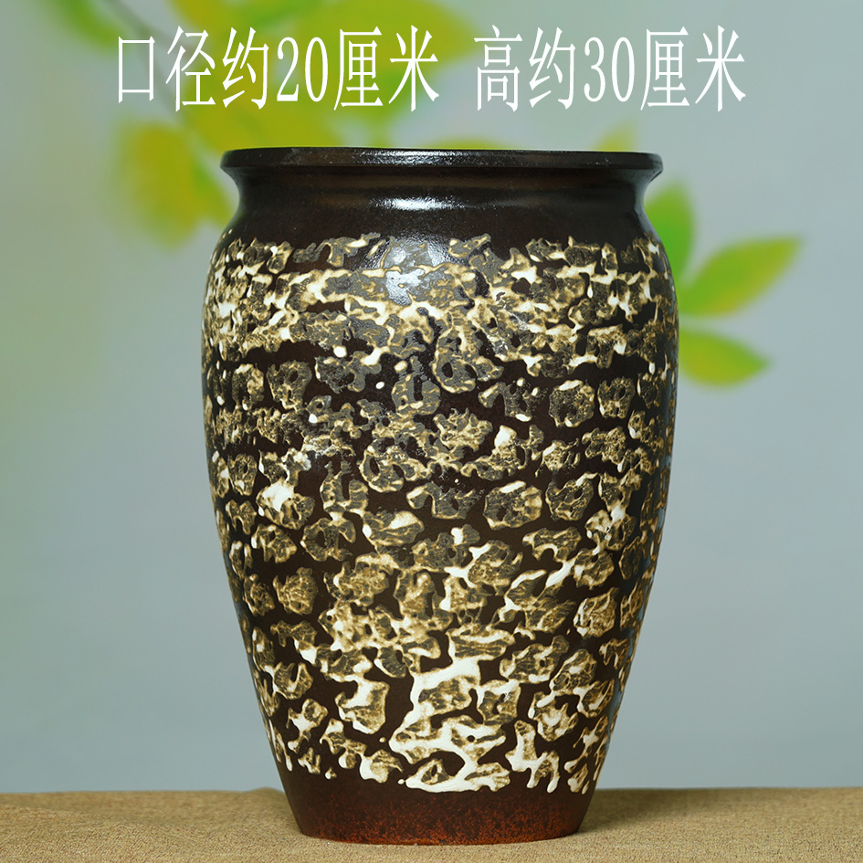 特价多肉花盆老桩法师绿植兰花粗陶简约家用绿植陶瓷有孔透气大号