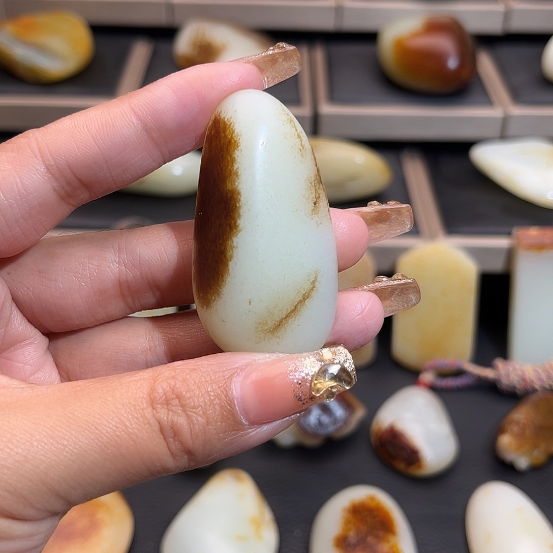 未镶嵌和田玉挂件定制和田玉凭*觉