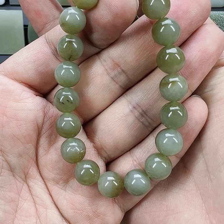 和田玉手串未镶嵌