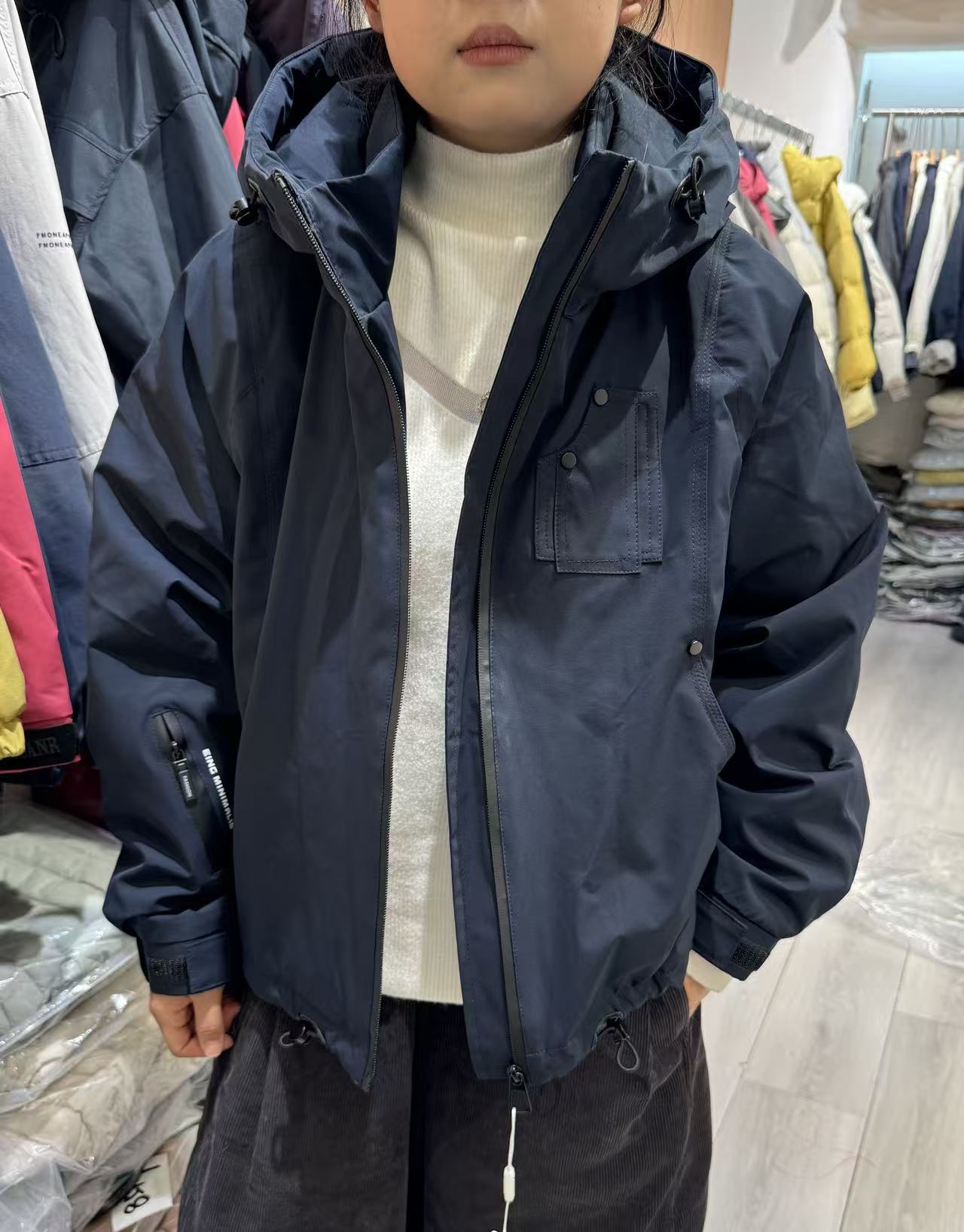5818新款时尚加厚摇粒绒休闲外套  