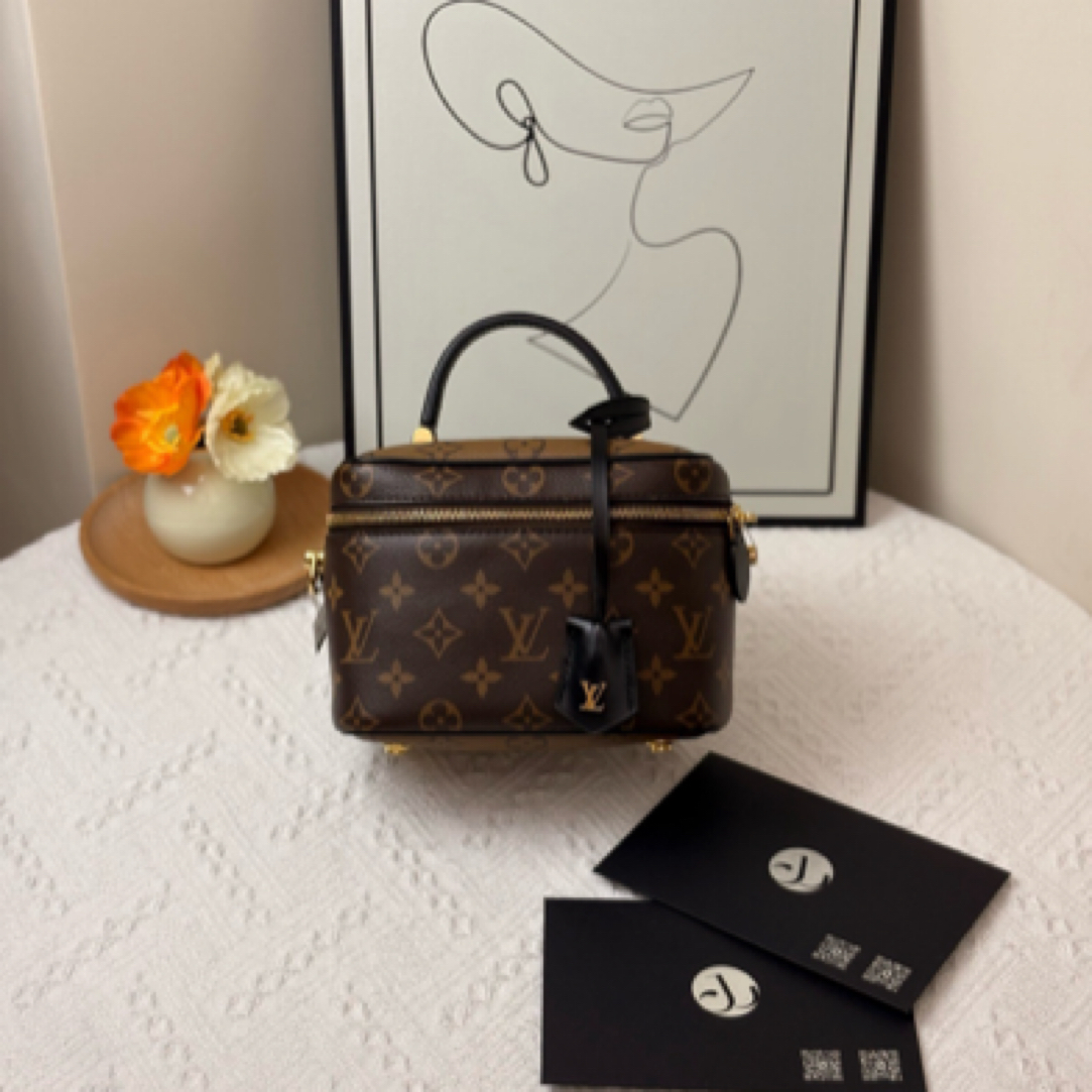 95新 LV 化妆盒 芯片款/JW4753