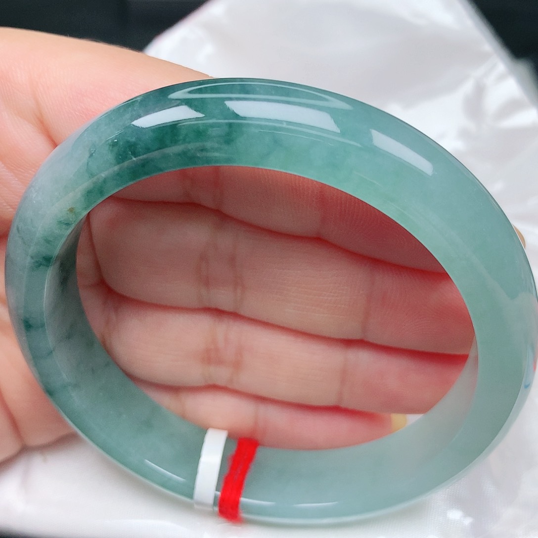 未镶嵌手镯翡翠21冰冰海蓝之谜