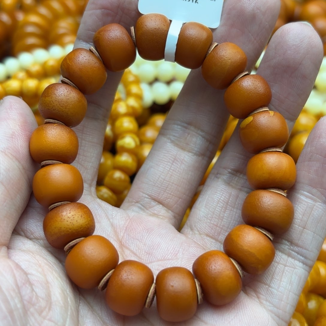 琥珀手链未镶嵌蜜蜡