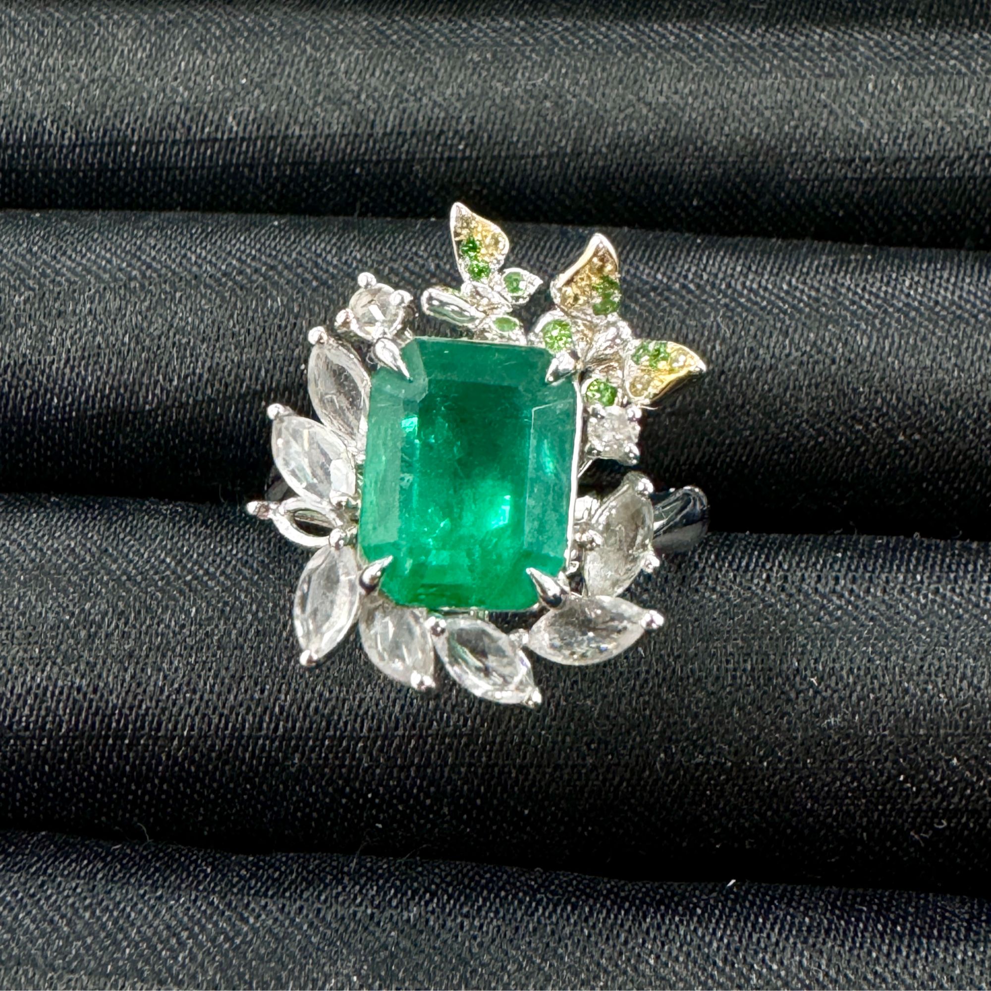 CIGALONG祖母绿戒指1445【专场推荐】