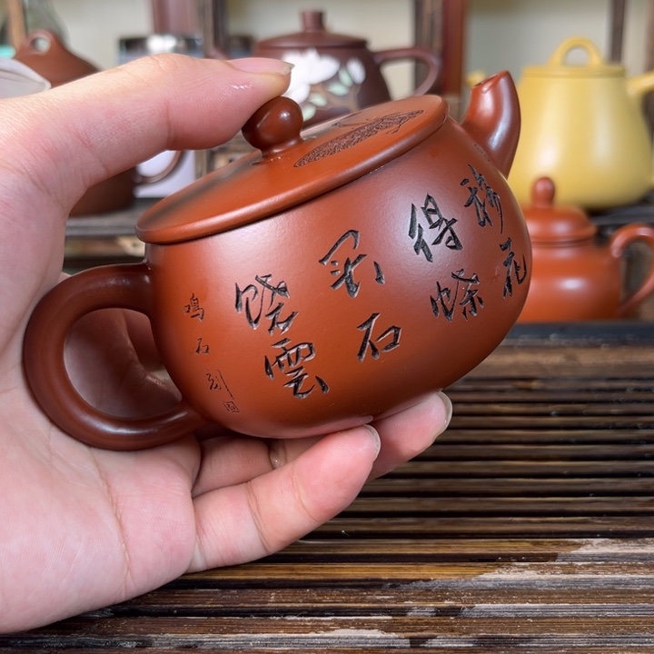 茶壶紫砂原矿紫砂手工制作