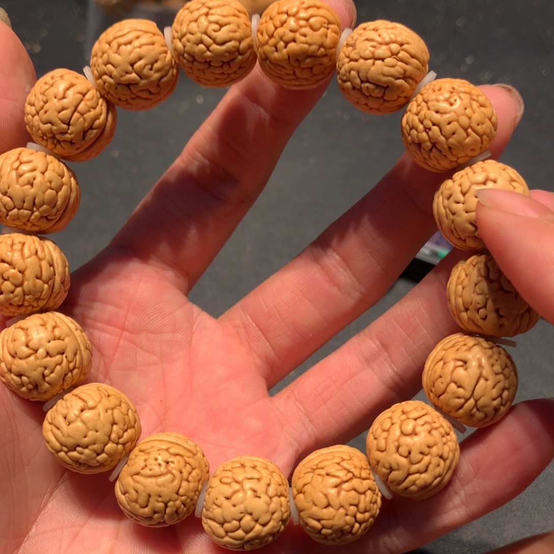 核桃手串/手链铁扇手串八十二链接