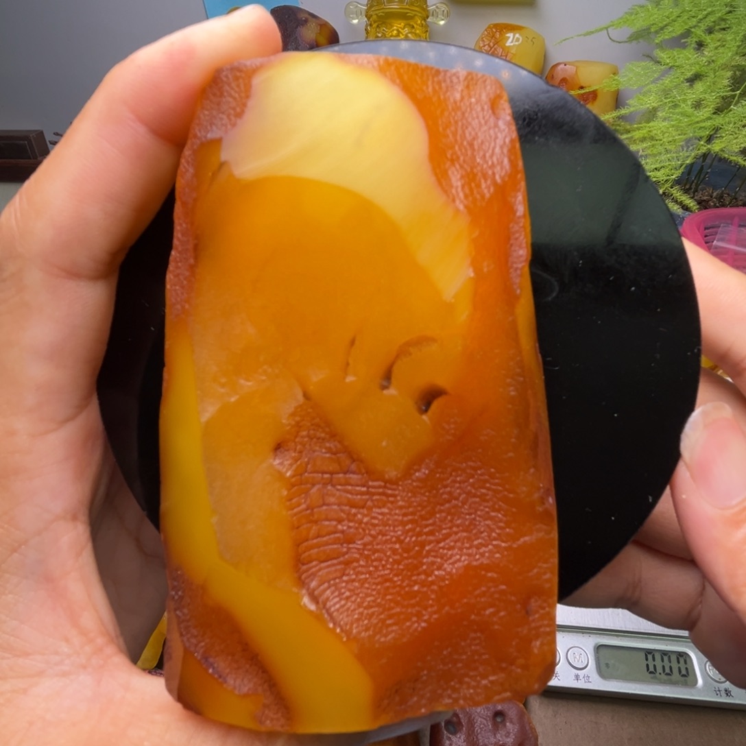 定制琥珀未镶嵌琥珀蜜蜡原石定制