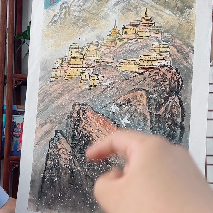 国画张一哲老师书画作品