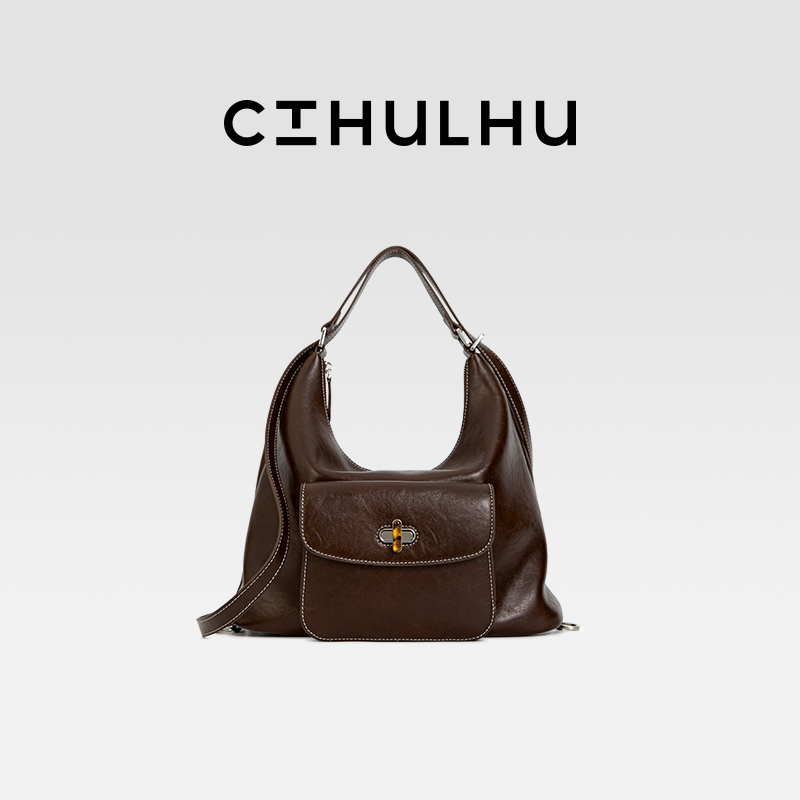 CTHULHU【胶囊口袋新月包】CT508B235韩国小众品牌时尚简约通勤包YY