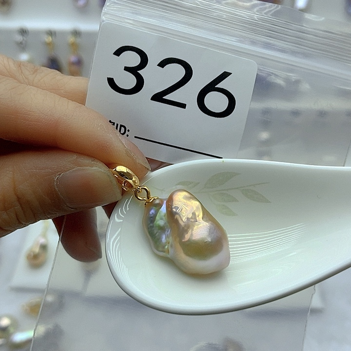 淡水珍珠颈饰银S925镶嵌