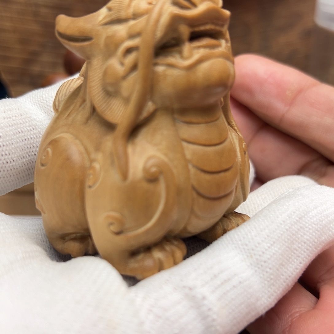 檀香木把件皮秋奶香味