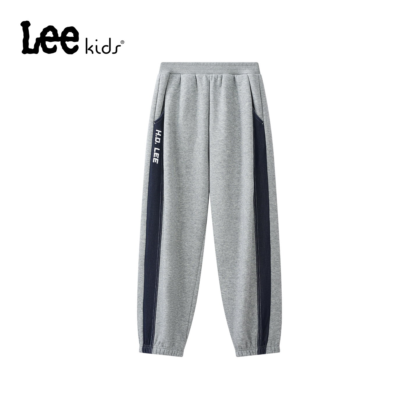 Lee儿童秋冬款加绒针织长裤柔软亲肤大小童男女同款LK5X2WUB0545