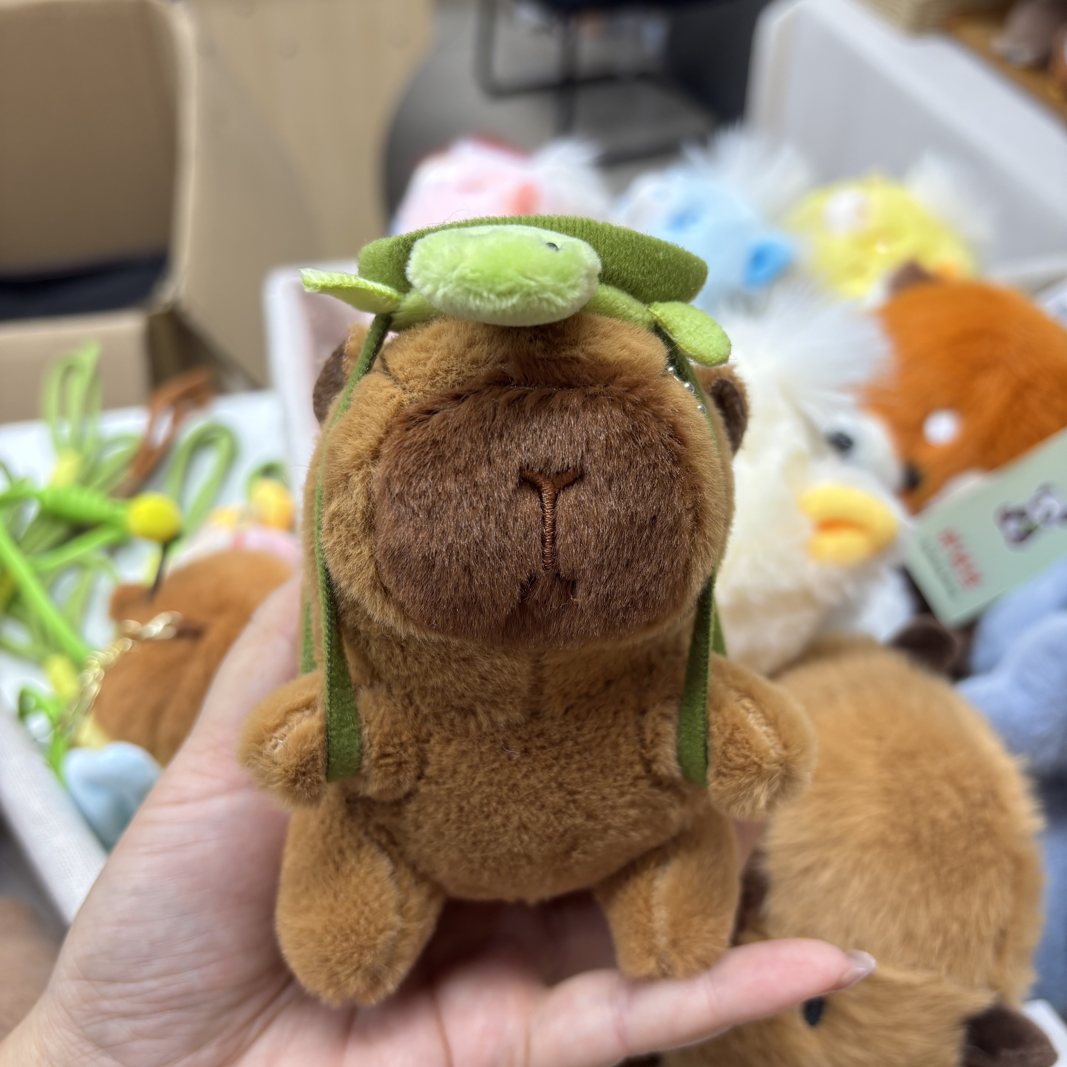 【绒绒】可爱毛绒玩具儿童背包书包卡皮巴拉小挂件大合集