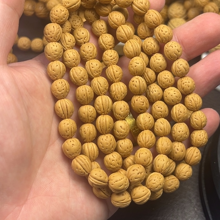 桃核手串0.9尺寸脖挂