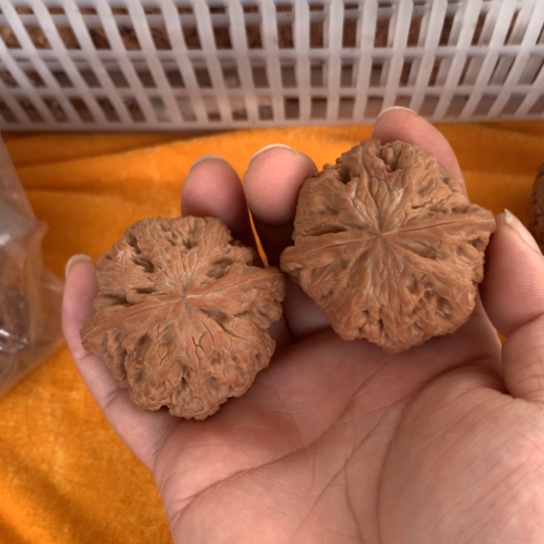 文玩核桃手把件大粗筋