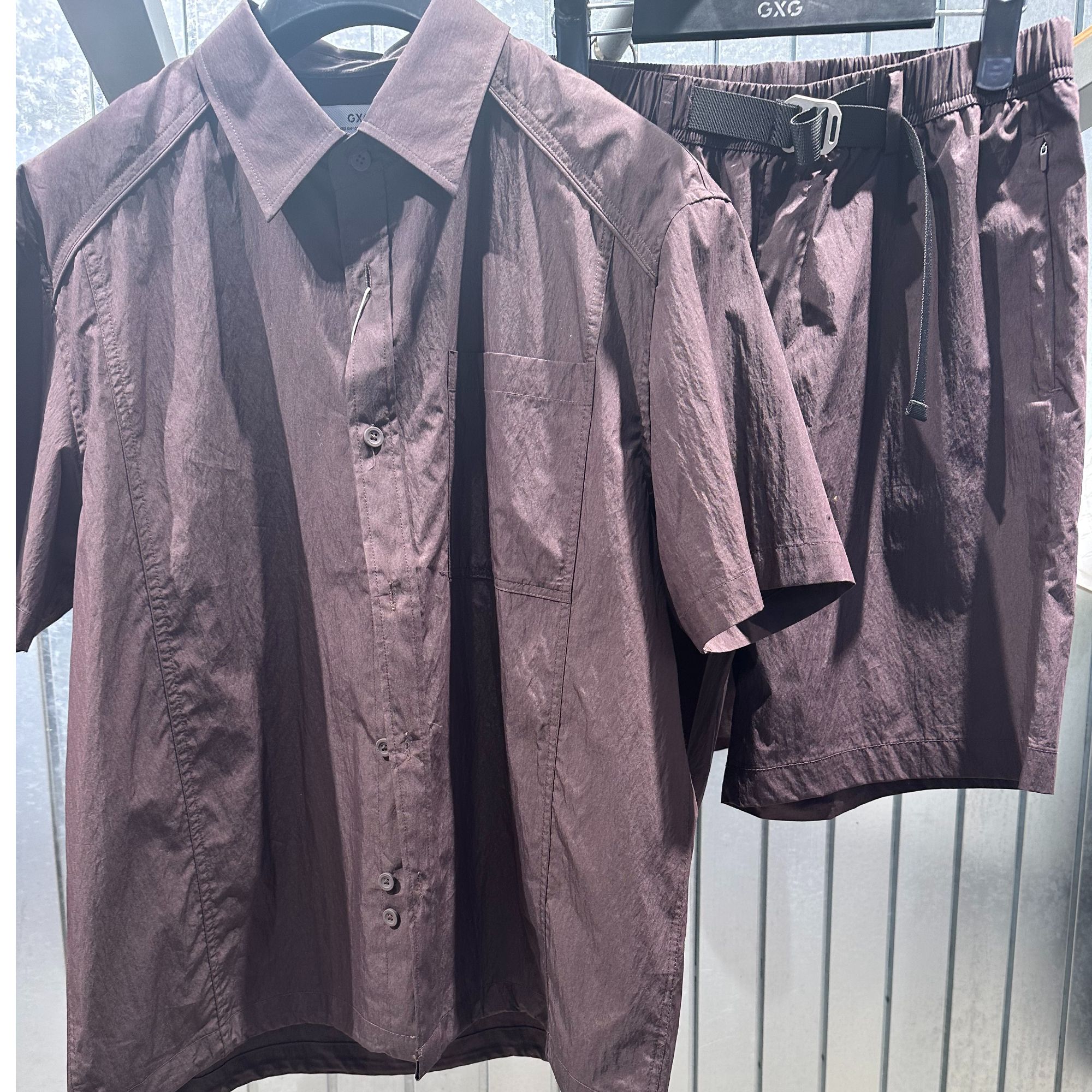 2025夏季新品商场同款男士短袖寸衫