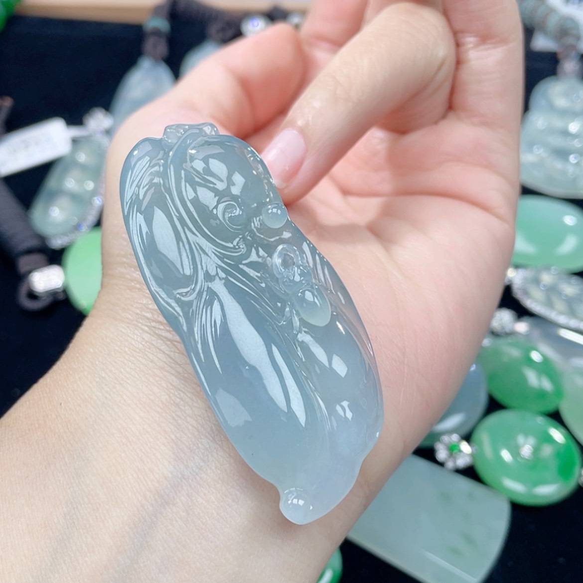 【闪购商品】翡翠颈饰未镶嵌翡翠