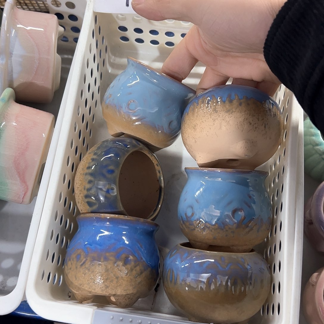 陶瓷多肉小花盆@@2075