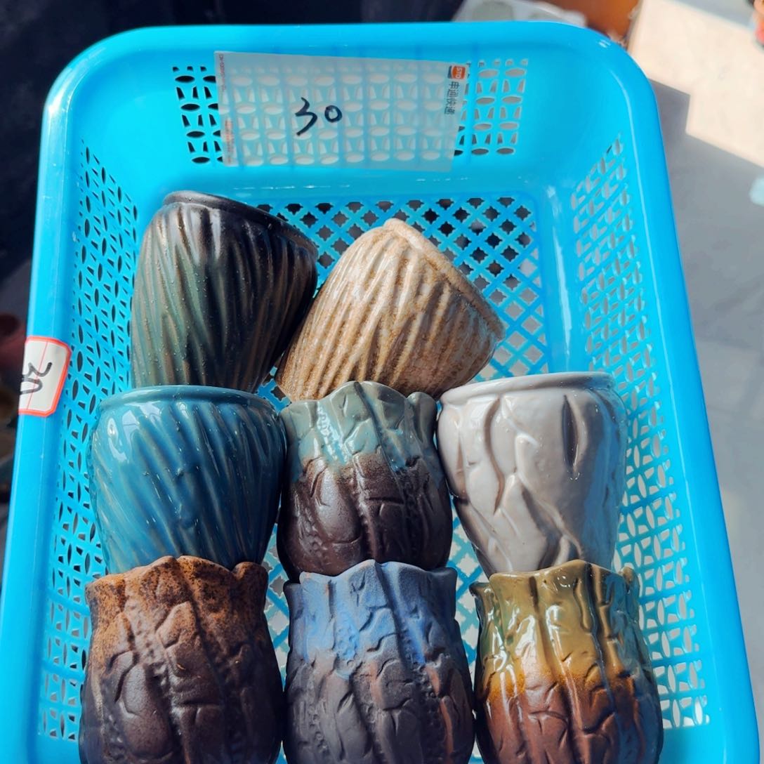 紫砂花盆粗陶盆醋