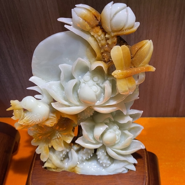 蛇纹石玉（覆膜）珠宝奇石合金