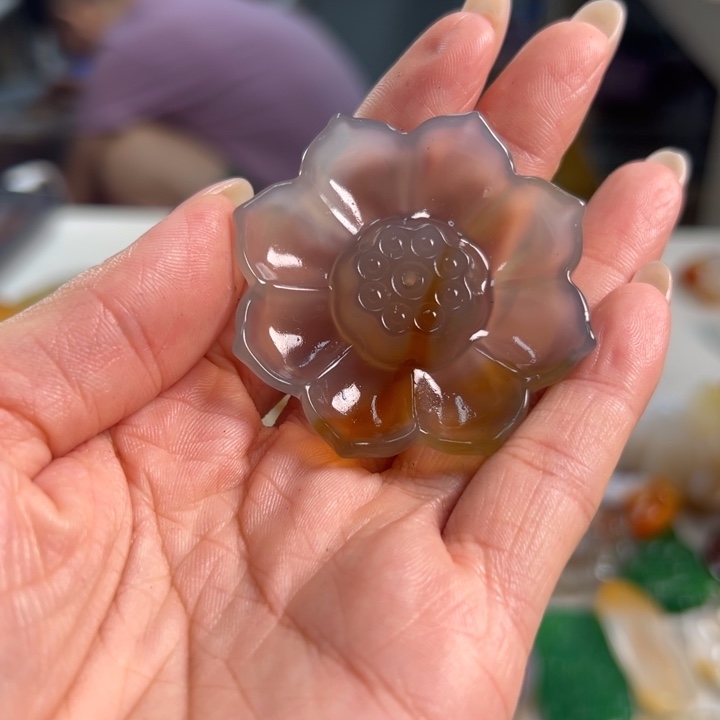 玛瑙/玉髓吊坠(不含链)未镶嵌