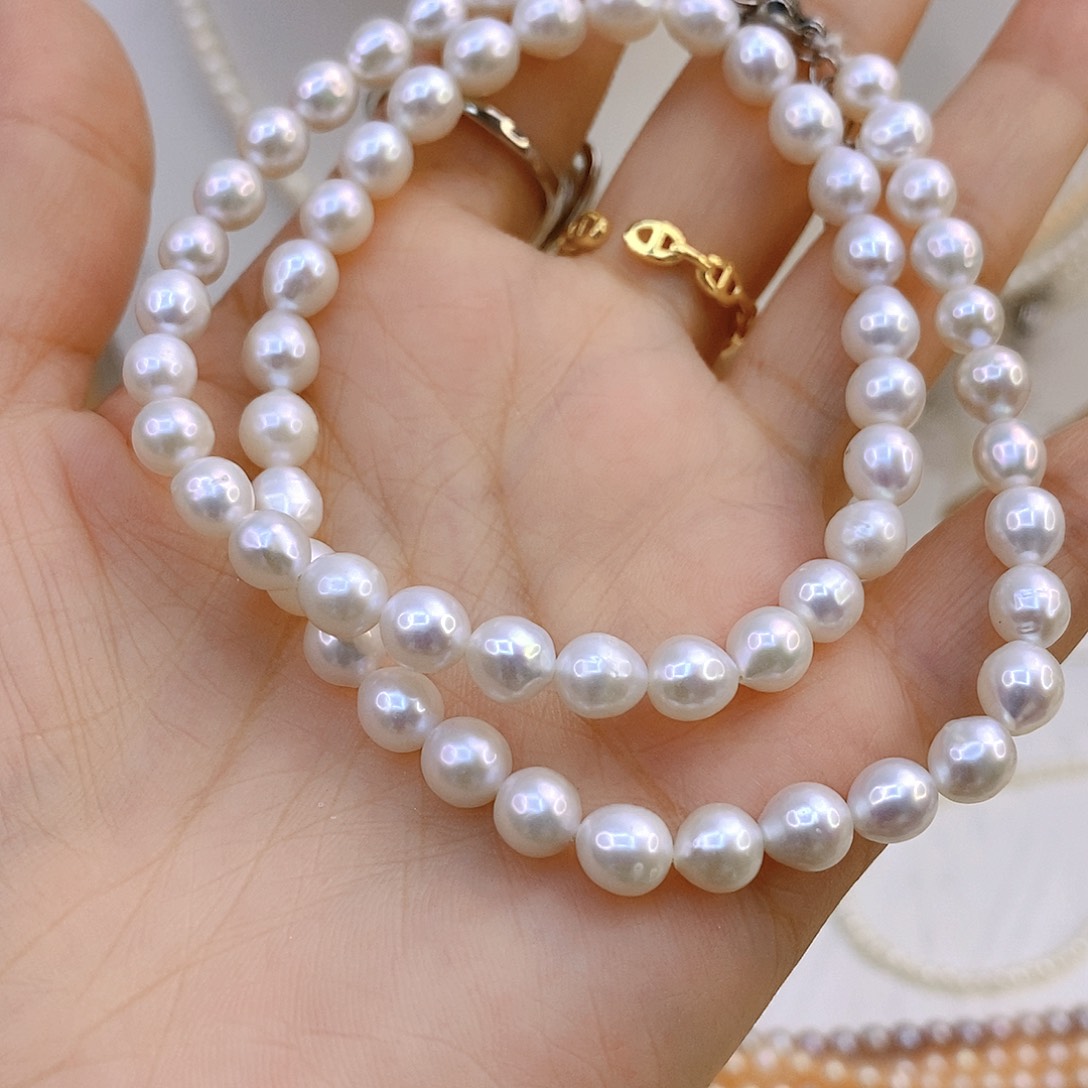 淡水珍珠未镶嵌颈饰