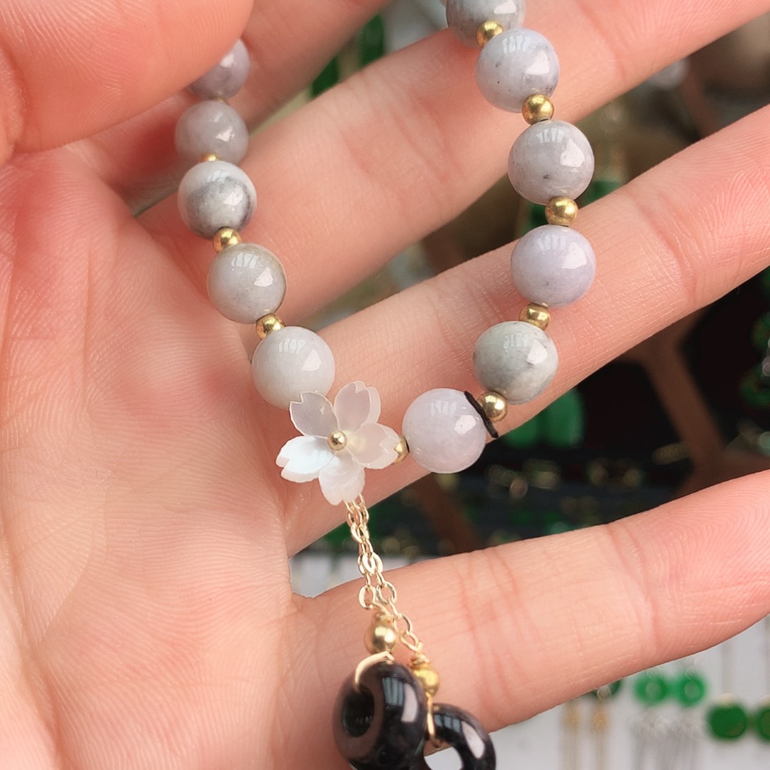 翡翠手串未镶嵌手串