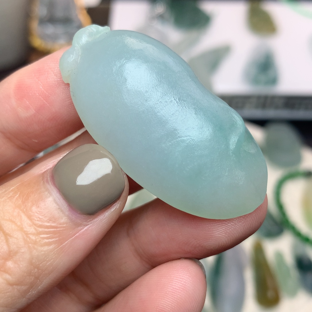 未镶嵌定制翡翠福瓜