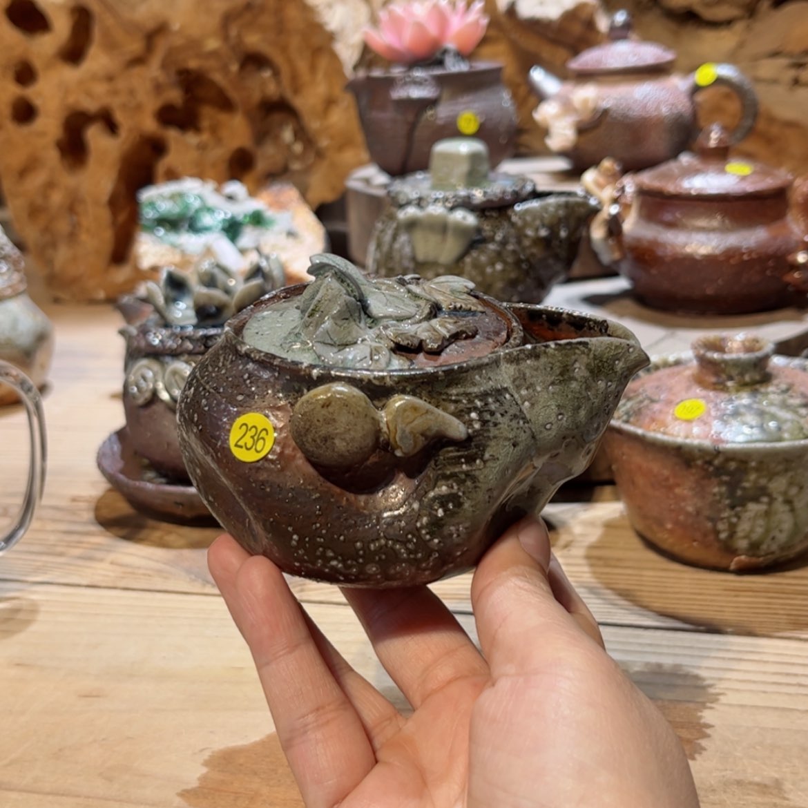 【闪购商品】柴烧茶具纯手工宝瓶236