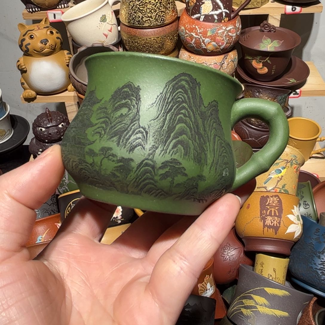 紫砂茶杯宜兴紫砂主人杯