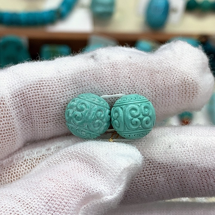 绿松石挂件未镶嵌