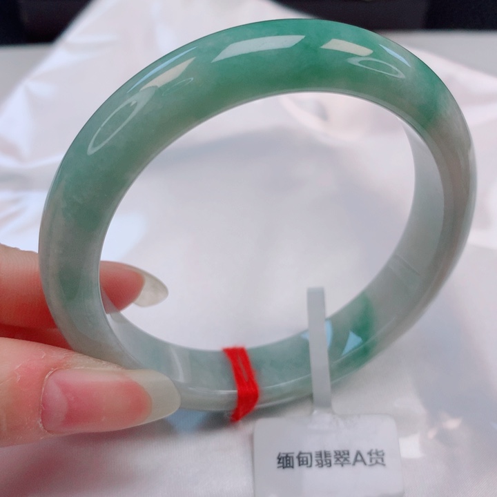 未镶嵌手镯翡翠56圈