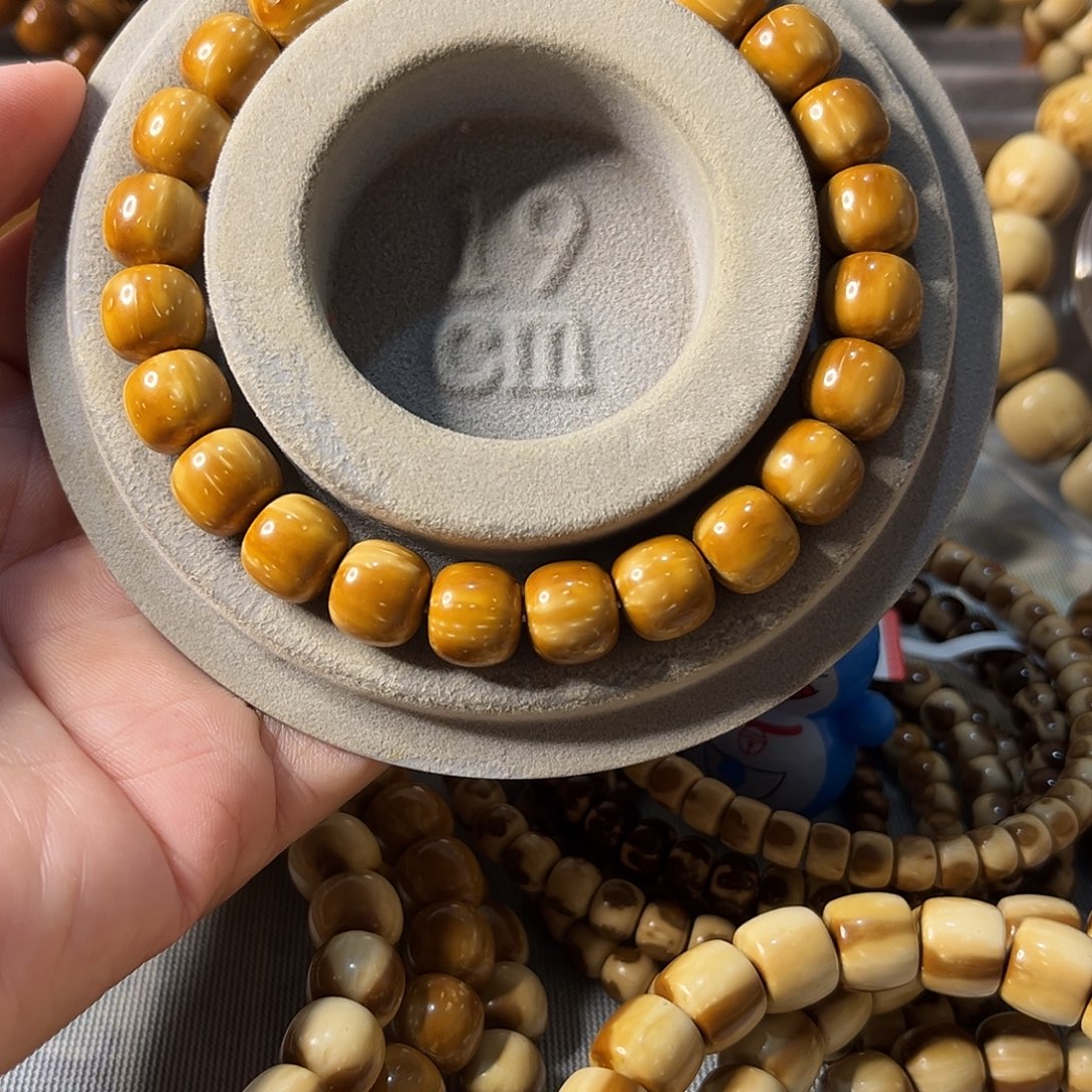 紫金鼠手串蛋黄酥实心紫金鼠10x9