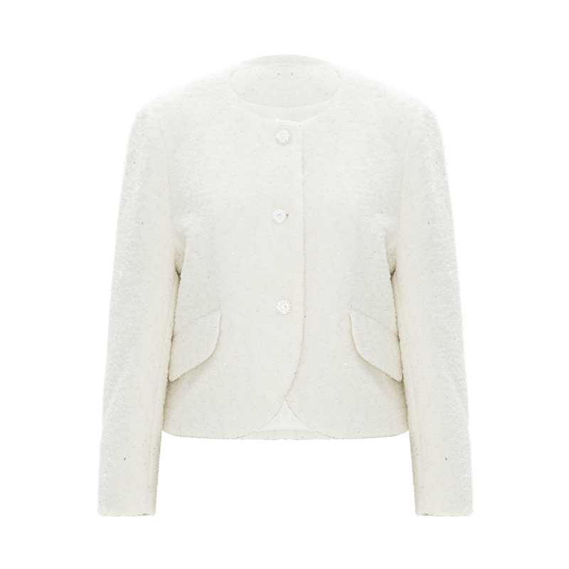 Iammix27【小北专属】小香风粗花呢外套Z5C4003