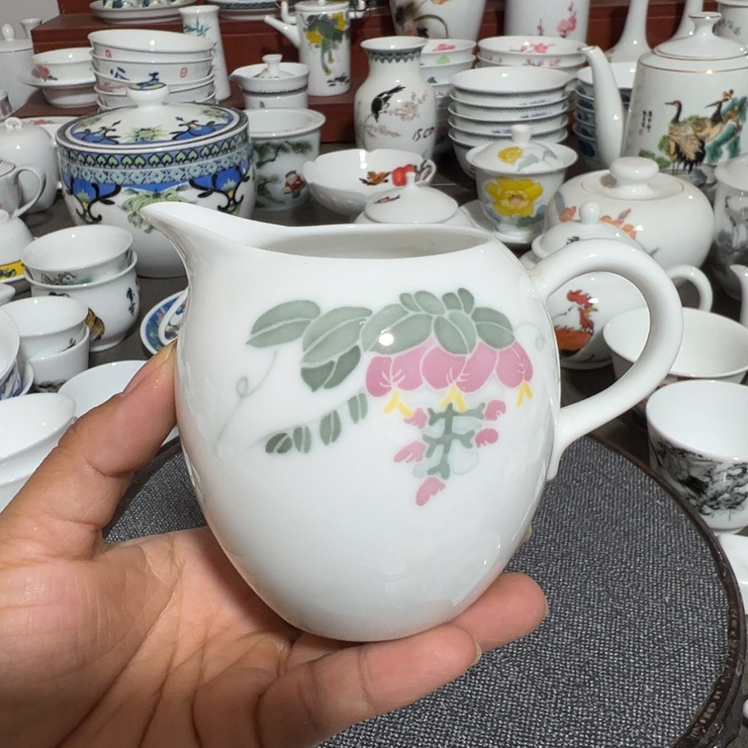 醴陵瓷直播供货基地手绘150毫升